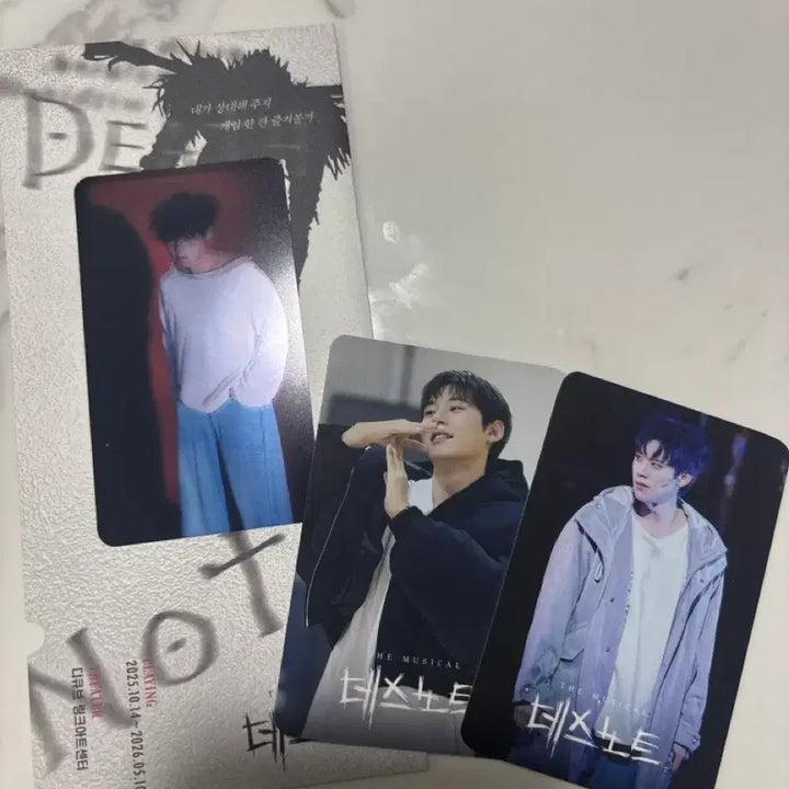 [BUNJANG] Death Note Musical Kim Sung Cheol MD Photocard / 데스노트 김성철 증정 엠디 포카