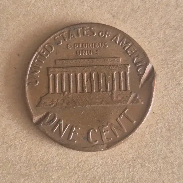 [BUNJANG] 1969 Lincoln Penny "Mint Error" with Designer Signature Error / 1969년 덴버 링컨 페니...주조에러,디자이너서명에러