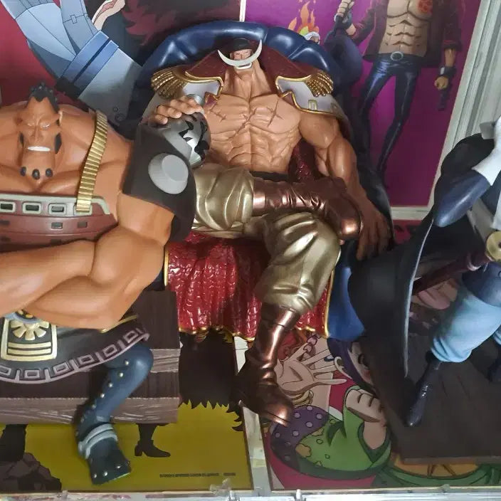 [BUNJANG] One Piece Father and Sons Set Including Nameplate Bundle (No Art Box) / 개봉양품 택포 원피스 아버지와 아들들 풀셋 및 명패 일괄만(아트박스없음)급처