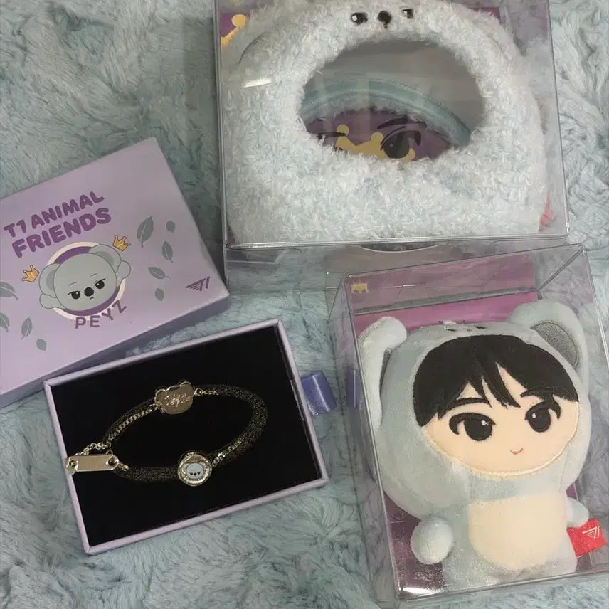 [BUNJANG] T1 Phase Bracelet &amp; Photocard Bundle Set / 티원 T1 페이즈 굿즈 양도