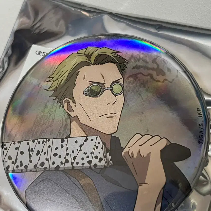 [BUNJANG] Jujutsu Kaisen Nanami Kento / Todo Aoi Holographic Can Badge Set / 주술회전 메가켓 나나미 토도+나나미 캔뱃지