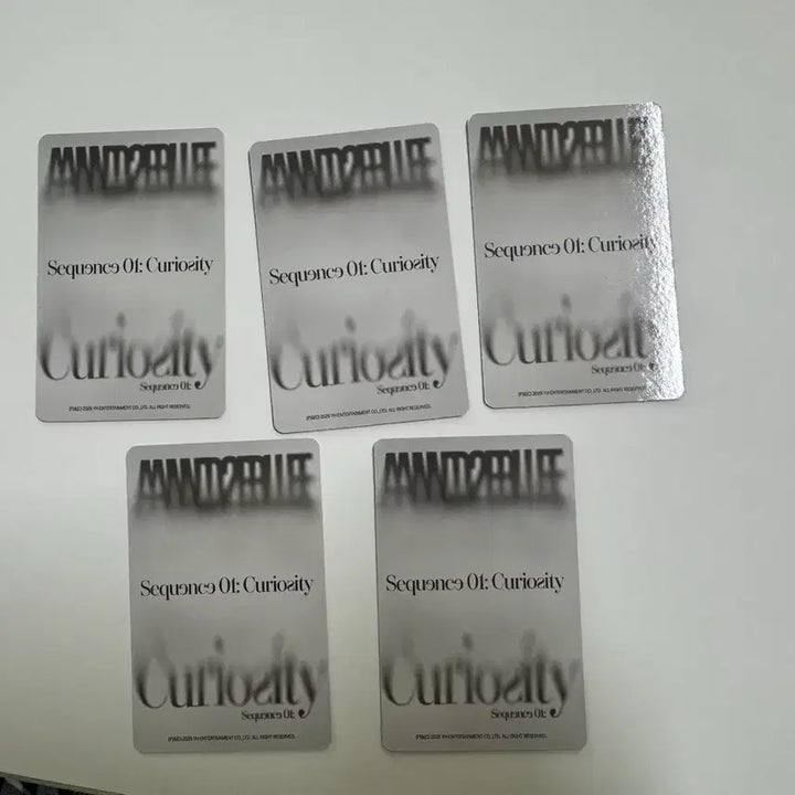 [BUNJANG] ZB1 and2ble Popup MD Bundle Set 5 Photocards (Zhang Hao, Han Yu Jin, Kim Gyu Vin, Ricky, Yoo Seung Eon) / 앤더블 팝업 MD 트레카 7만원 포카 and2ble 일괄 5장