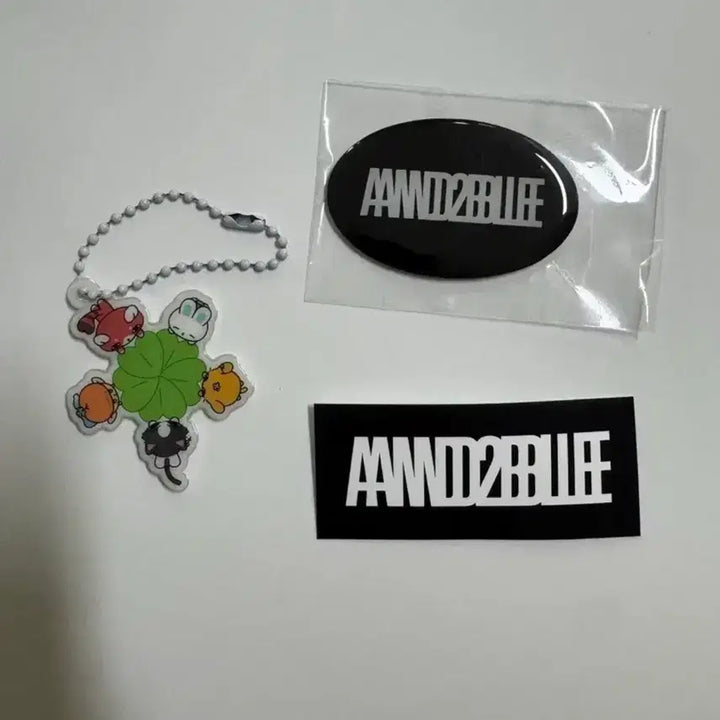 [BUNJANG] ZEROBASEONE Zhang Hao Gacha Keyring + Sticker + Magnet Set / 앤더블 팝업 MD 장하오 가챠키링 + 스티커 + 마그넷 and2ble