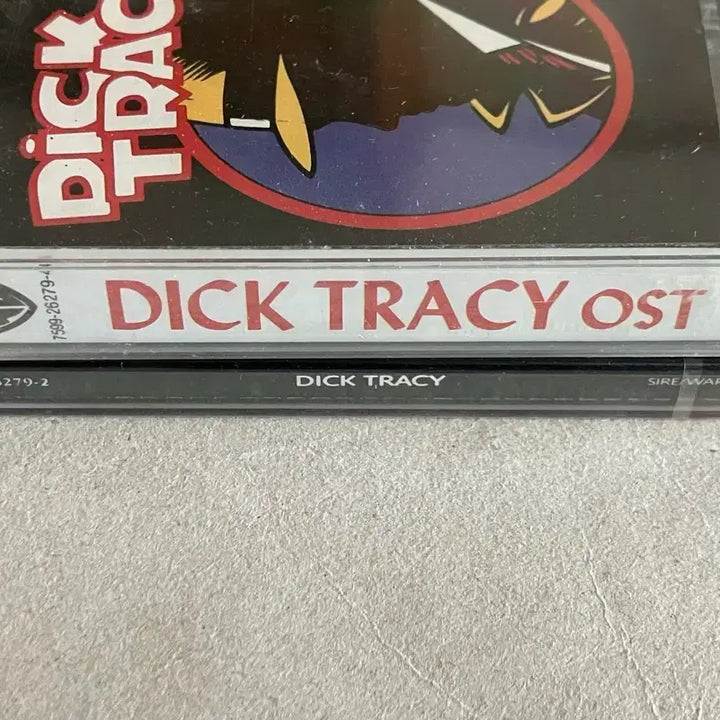 [BUNJANG] Dick Tracy Movie OST License First Edition Sealed CD + Cassette Tape / 영화 딕 트레이시 OST 라이센스 초판 미개봉 CD + 카세트테이프