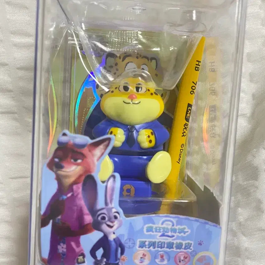 [BUNJANG] Zootopia Figure Pencil Set / 주토피아 피규어 연필 세트