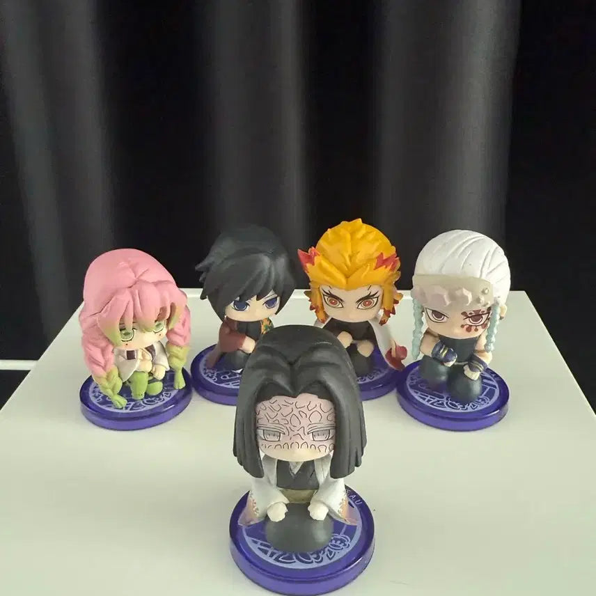 [BUNJANG] Demon Slayer: Kimetsu no Yaiba Swara Set (5-Piece Bundle) / [정품] 귀멸의칼날 귀칼 스와라세타이 5탄 일괄