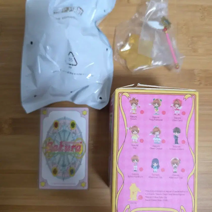 [BUNJANG] Pop Mart Cardcaptor Sakura Clear Card Series Figure (Sakura Star) / 팝마트 카드캡터 사쿠라 클리어카드 시리즈 피규어
