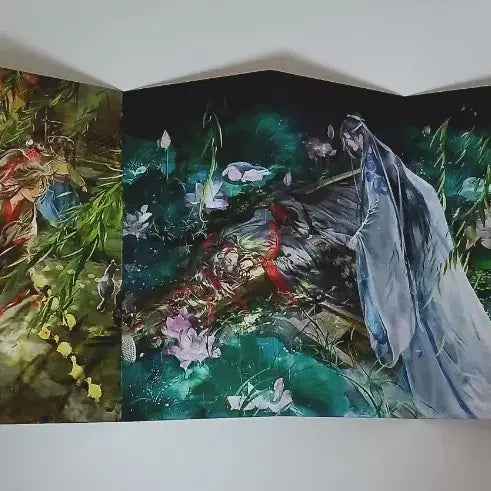 [BUNJANG] The Grandmaster of Demonic Cultivation Scroll Art Accordion / 마도조사 두루마리 아트 접지 팝니다