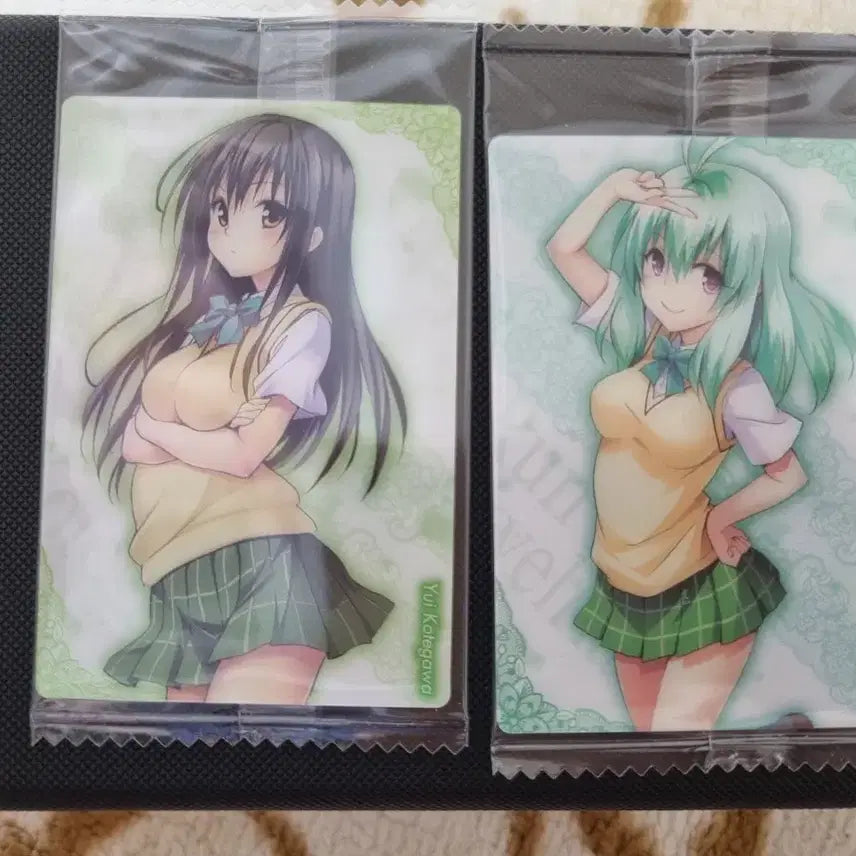[BUNJANG] To Love Ru Wafer Card Set (2 Types) / 투러브 트러블 웨하스 카드 2종