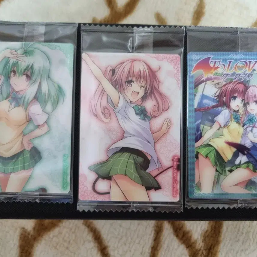 [BUNJANG] To Love Ru Wafer Card Set (3 Types) / 투러브 트러블 웨하스 카드 3종