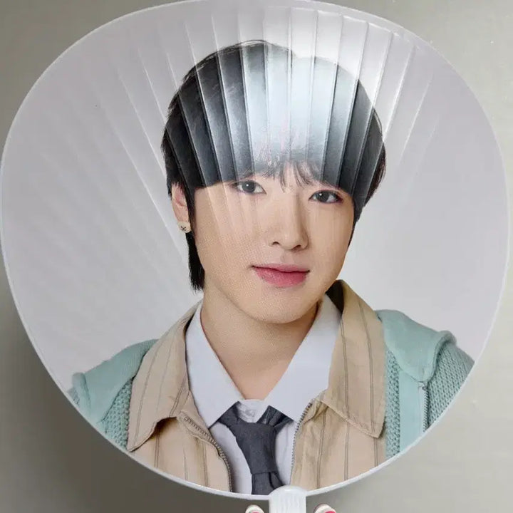 [BUNJANG] NCT WISH Sakuya Our WISH Japan Tour Uchiwa + Holder Bundle / 엔시티위시 (우치와 + 팡이 홀더)사쿠야 아워위시 일본투어
