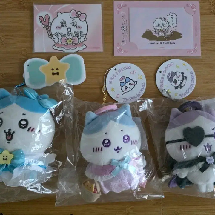 [BUNJANG] Magical Charging Mascot &amp; Angel/Devil Mascot Hachiware Bundle Set / [가격조정 최종 완료] 매지컬 충전 마스코트, 천사&amp;악마 마스코트 하치와레&amp;팝업 특전 일괄