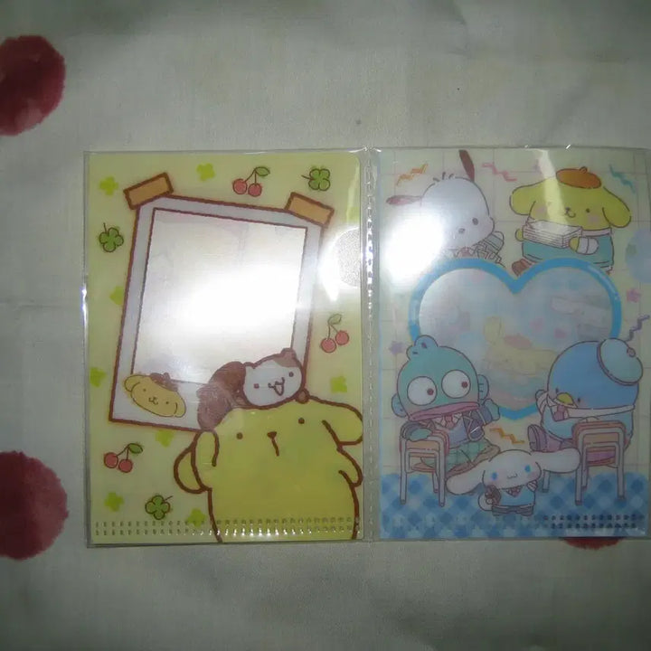 [BUNJANG] Sanrio Pom Pom Purin Hangyodon Ichigo Newspaper Supplement Card Holder (Sealed) / (미개봉) 산리오/ 폼폼푸린 한교동 이치고 신문 부록 카드 홀더