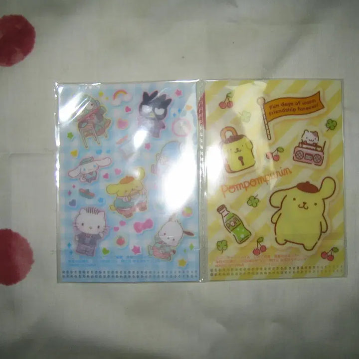 [BUNJANG] Sanrio Pom Pom Purin Hangyodon Ichigo Newspaper Supplement Card Holder (Sealed) / (미개봉) 산리오/ 폼폼푸린 한교동 이치고 신문 부록 카드 홀더