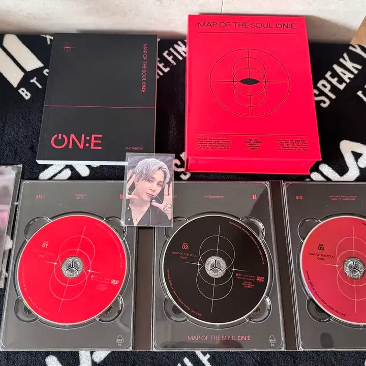 [BUNJANG] BTS Map of the Soul ON:E DVD Jimin Photocard Full Set / 방탄소년단 맵솔온dvd (지민 포카) 풀셋