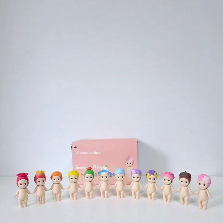[BUNJANG] Sonny Angel Flower Series 12 Types Full Set (Includes Inner and Outer Box) / 단순개봉>상태최상>소니엔젤 플라워 12종 풀세트 (소박스 대박스 포함)