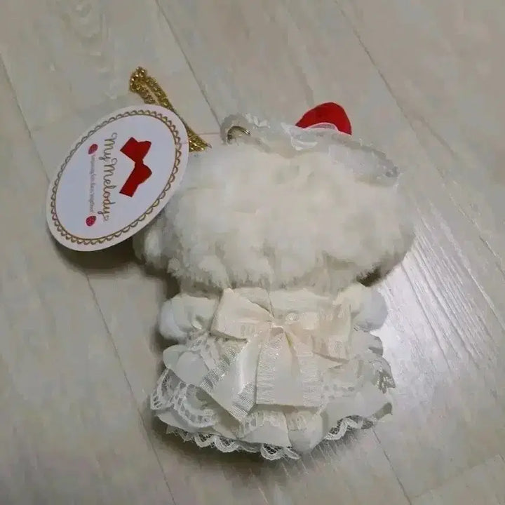 [BUNJANG] Sanrio My Melody Shortcake Mascot Keychain Doll / 산리오 마이멜로디 쇼트케이크 마스코트 인형 키링