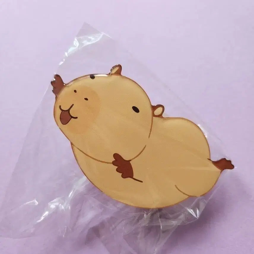 [BUNJANG] Everland Capybara Magnet Clip / 에버랜드 랜덤 마그넷 집게 / 카피바라