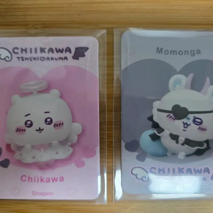 [BUNJANG] Magical Chiikawa Angel &amp; Devil Figure Set (Chiikawa &amp; Hachiemon) with Pop-up Store Exclusive Bonus / 매지컬 치이카와 천사&amp;악마 피규어(치이카와&amp;모몽가), 팝업 특전 세트