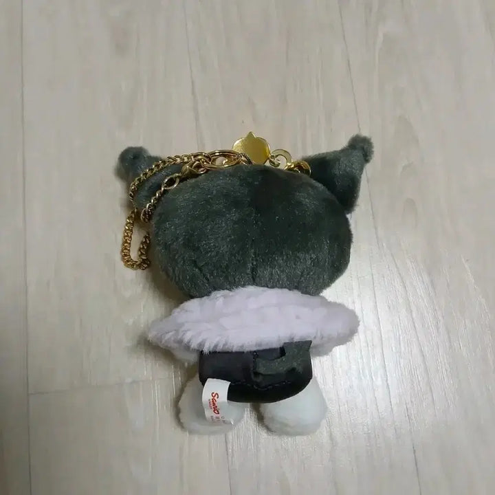 [BUNJANG] Sanrio Kuromi Tiara Mascot Keychain / 산리오 설레는 티아라 마스코트 보라 왕관 쿠로미 인형 키링