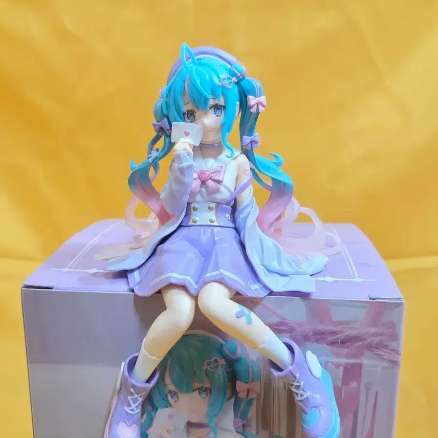 [BUNJANG] FURYU Hatsune Miku Love Letter Noodle Stopper Figure / 후류 하츠네 미쿠 누들스토퍼 러브레터