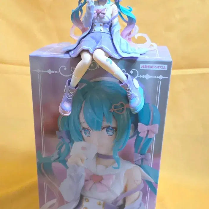 [BUNJANG] FURYU Hatsune Miku Love Letter Noodle Stopper Figure / 후류 하츠네 미쿠 누들스토퍼 러브레터