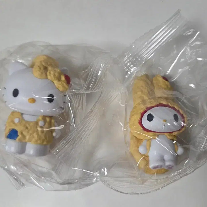 [BUNJANG] Sanrio Tempura Fry Gacha Set Hello Kitty My Melody / 산리오 덴뿌라 튀김 가챠 헬로키티 마이멜로디