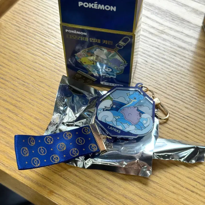 [BUNJANG] Pokemon Lapras Diorama 3D Keyring (Authentic, Box Included) / (정품/박스O) 포켓몬스터 디오라마 입체 키링 라프라스