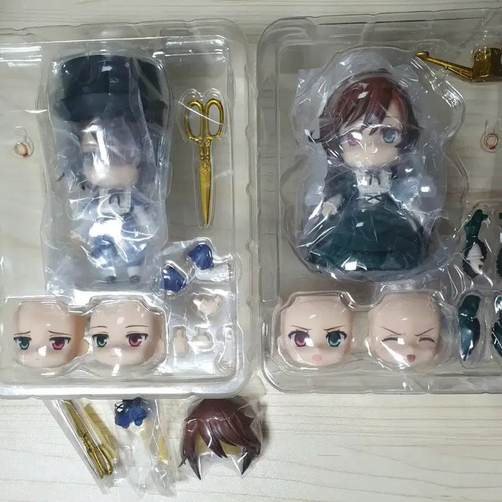 [BUNJANG] Rosen Maiden Nendoroid Suiseiseki &amp; Souseiseki Figure Set / 로젠메이든 넨도로이드 피규어 스이세이세키&amp;소우세이세키