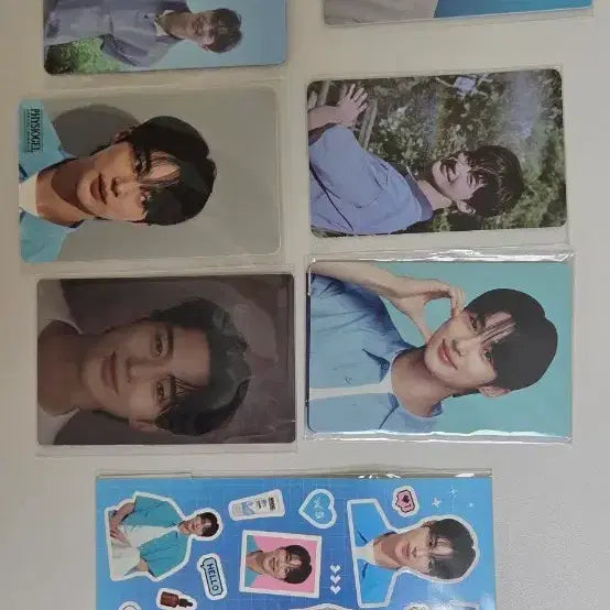 [BUNJANG] Byeon Woo-seok Physiogel Photocard, Sticker, Poster Set / 변우석 피지오겔 포토카드, 스티커, 포스터