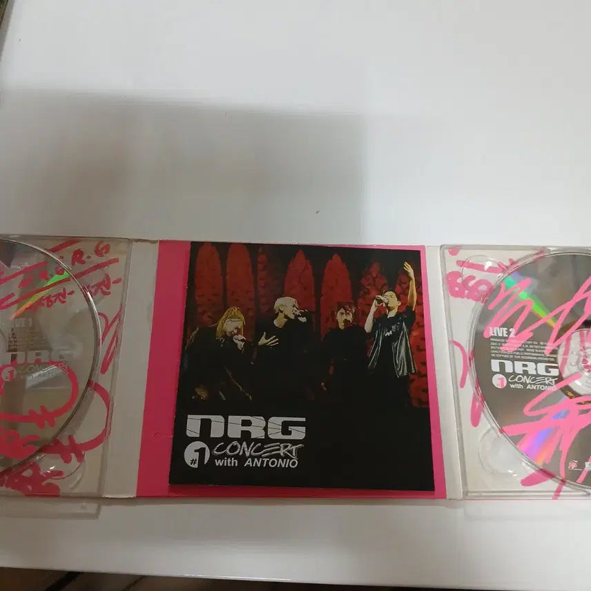 [BUNJANG] NRG Live Concert DVD Set / NRG 라이브콘서트 .DVD2장.