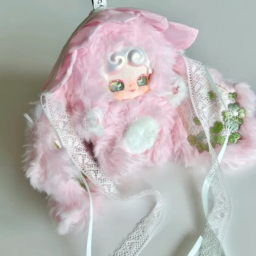 [BUNJANG] Lucky Draw Bunny V6 Teatime Garden Bonnet / 럭키디어나이 밤토끼 v6 티타임가든 _연핑크
