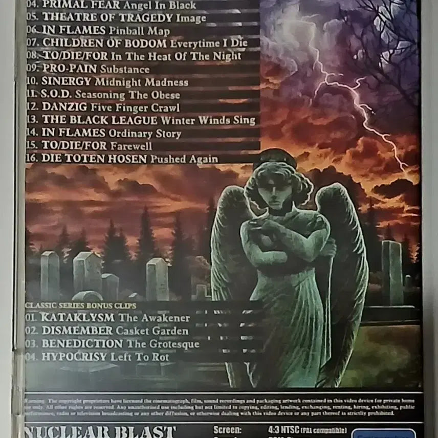 [BUNJANG] Death Thrash Metal DVD Collection / 메탈 ( 영상) 데스.스래쉬메탈 DVD 모음