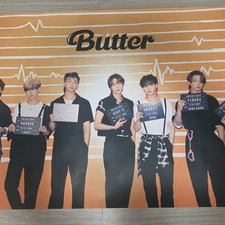 [BUNJANG] BTS Butter Album Poster 2 Types Bundle Set / 방탄 버터 앨범 포스터 2종 일괄 set