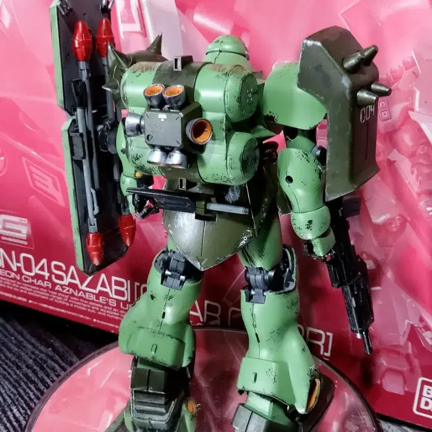 [BUNJANG] Bandai MG Giredo Full Paint + Weathering + Delphi Decal Completed Model / 반다이 MG 기라도가 풀도색 + 웨더링 + 델피데칼 완성작 팝니다