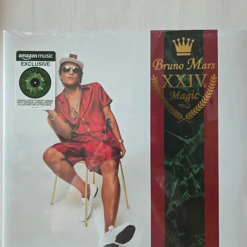 [BUNJANG] Bruno Mars Amazon Limited Edition 4x LP Set (Sealed) / 브루노 마스 LP 4장 미개봉 (아마존 한정판)
