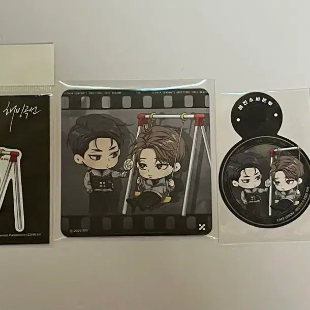 [BUNJANG] Abright Rebom Haebing Golden Record Beverage Special Edition Sticker Bundle Set / 아밝 레봄- 해빙곡선 음료특전, 스티커 일괄 판매합니다.