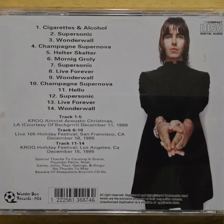 [BUNJANG] Oasis Helter Skelter Live Bootleg CD / CD 음반 oasis 오아시스- Helter Skelter