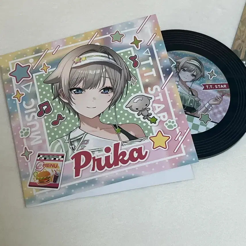 [BUNJANG] Goddess of Victory: Nikke Tower Records Collaboration Cafe Record Acrylic Coaster / 승리의 여신 니케 타워레코드 콜라보 카페 레코드 아크릴 코스터 프리카