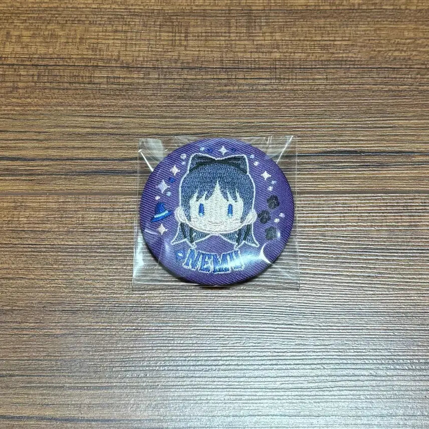 [BUNJANG] Witch Watch Nemu Embroidered Can Badge / 위치워치 미야오 네무 자수 캔뱃지 굿즈