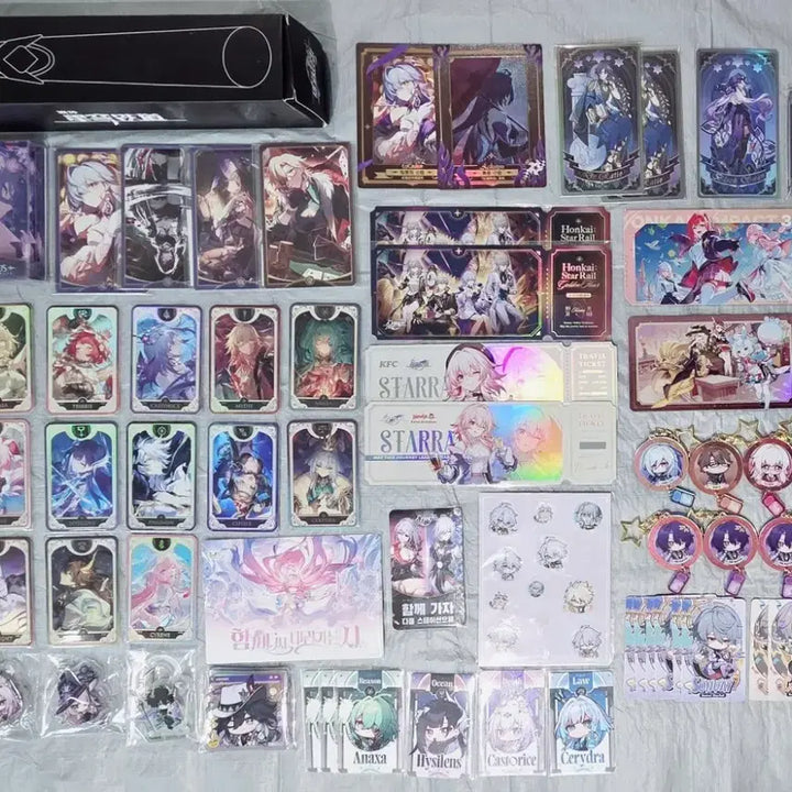 [BUNJANG] Honkai: Star Rail Kirara Full Set Bundle / 붕괴 스타레일 내가뽑는대로 키레네 풀셋트 부어치킨 호요랜드 공식굿즈 일괄