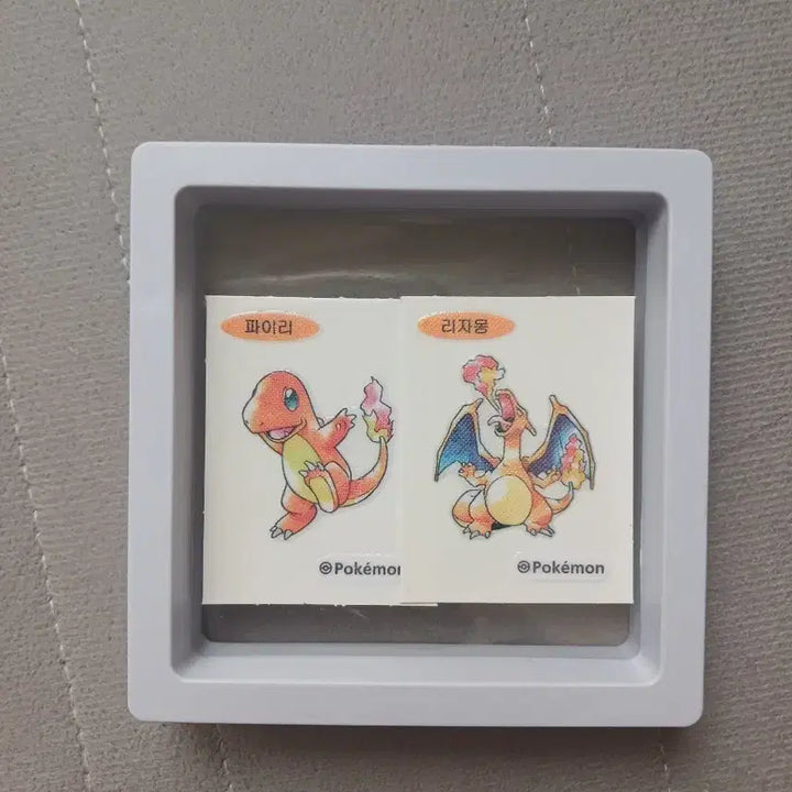 [BUNJANG] Charmander &amp; Charizard Sticker Set / 파이리&amp;리자몽 띠부씰