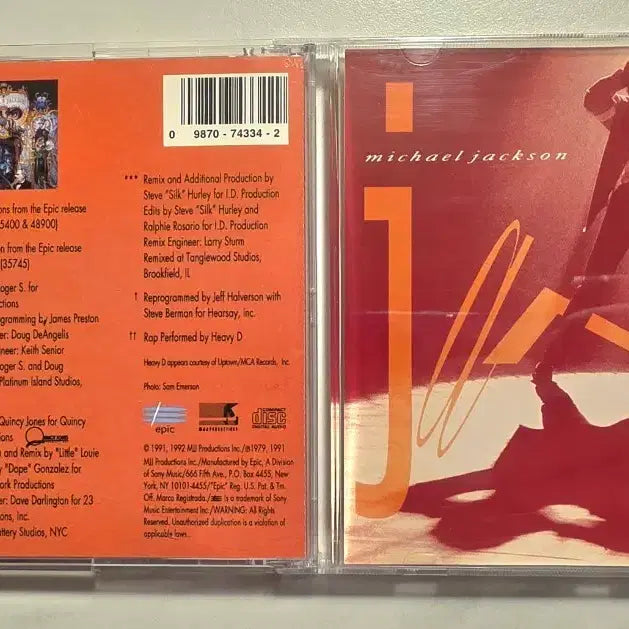 [BUNJANG] Michael Jackson Jam Remix CD / 마이클 잭슨 리믹스 CD Michael Jackson 마이클잭슨 조던
