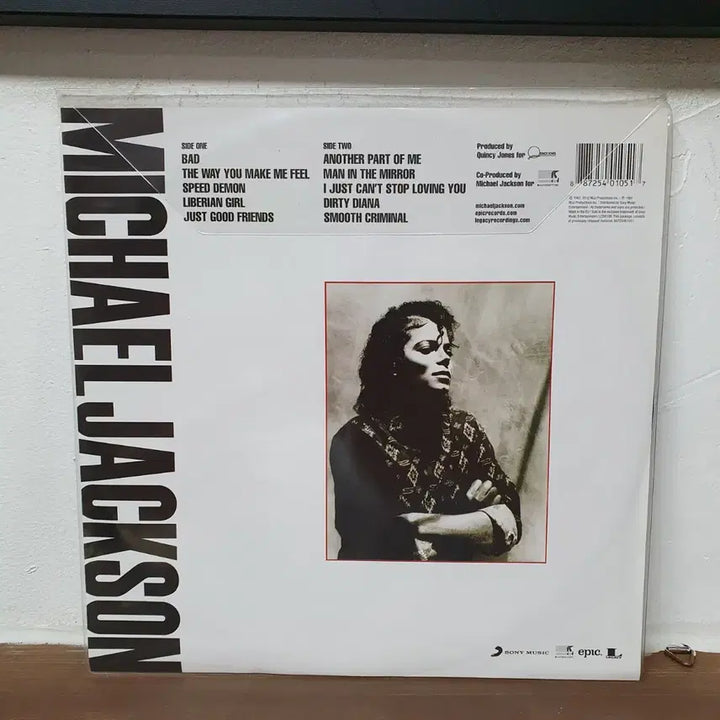 [BUNJANG] Michael Jackson BAD 25th Anniversary Edition Featured Disc LP 2012 Release / 마이클 잭슨 BAD 25주년 기념반 피쳐 디스크 LP 2012발매반