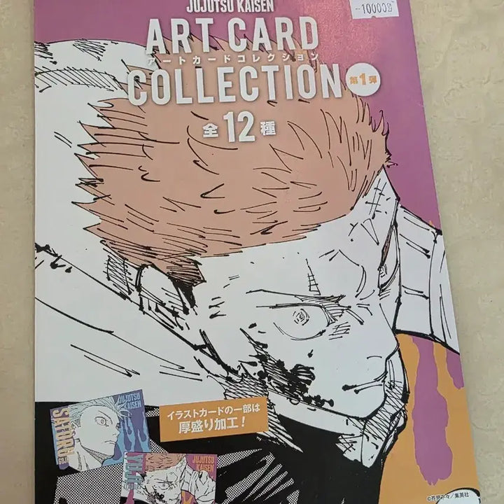 [BUNJANG] Jujutsu Kaisen Art Card Collection (Set of 12) / 주술회전 아트 카드 컬렉션 12종 중