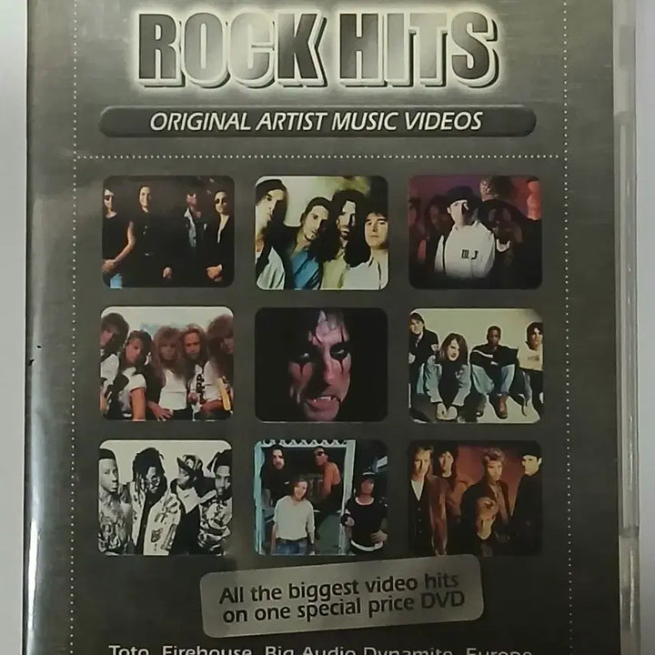 [BUNJANG] Various Artists Rock Hits Original Artist Music Videos DVD / (영상)락 히트 오리지널 아티스트 뮤직 비디오 DVD