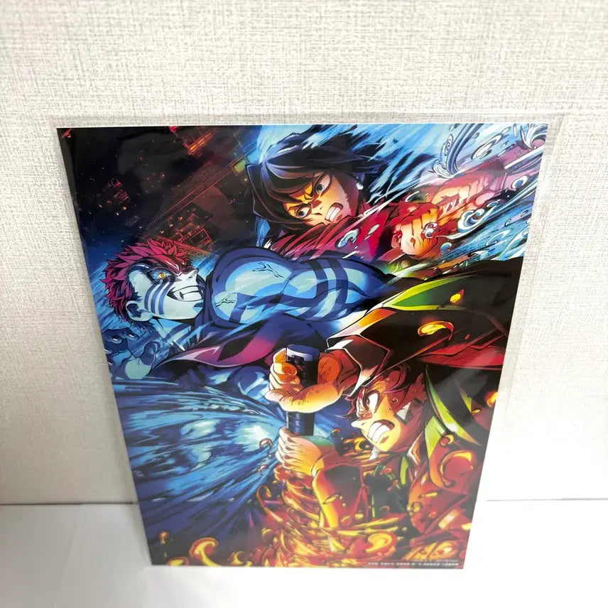 [BUNJANG] Demon Slayer: Kimetsu no Yaiba - Mugen Train Arc Original Japanese Limited Edition Pamphlet Illustration Card Postcard / 귀멸의 칼날 무한성편 극장판 일본 특전 팜플렛 일러스트 카드 엽서