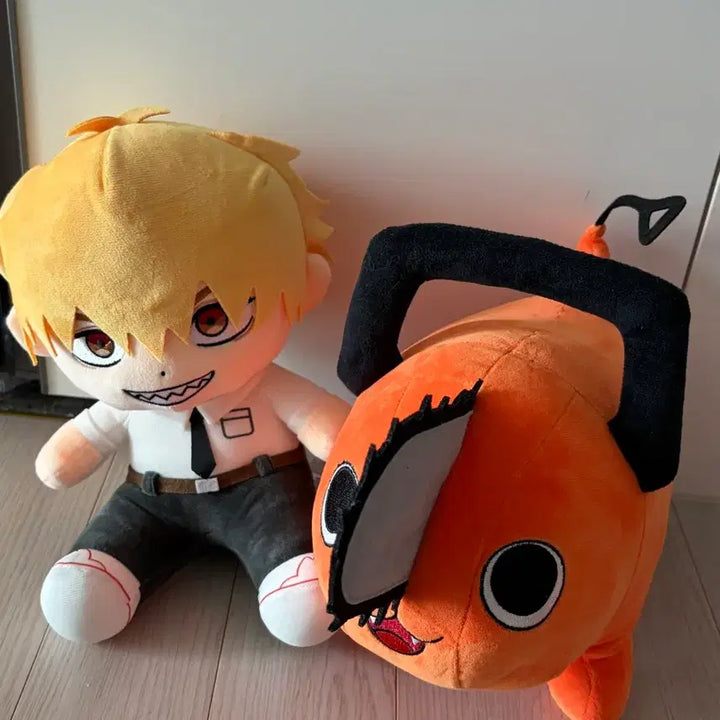 [BUNJANG] Chainsaw Man Denji Pochita Doll Set / 체인소맨 덴지 포치타 인형 세트