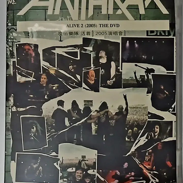 [BUNJANG] Anthrax ALIVE 2 (2005) Metal Live Performance DVD / 메탈 (영상) 앤스랙스 ALIVE 2 (2005) DVD