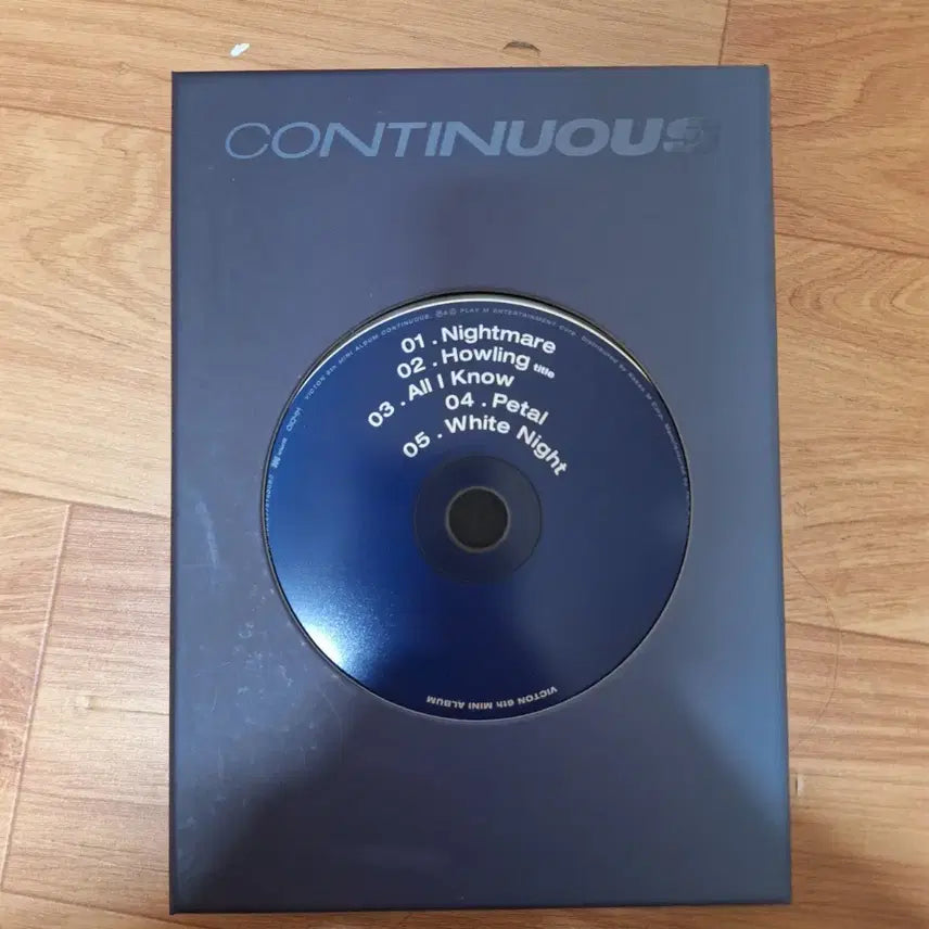 [BUNJANG] VICTON Continuous Blue Version Album Photocard Set / 빅톤 앨범 Continuous Blue ver.